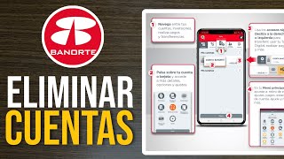 ✅Cómo ELIMINAR Cuentas GUARDADAS En Banorte (Tutorial Fácil y Rápido)🔴