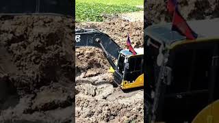 👆 Excavator Matador Shantui Stuck In Deep Mud Part 5