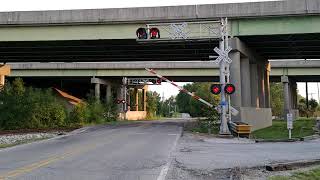 Railroad Crossing and Train @120 fps