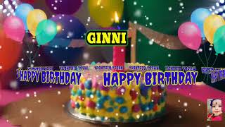 GINNI- Happy Birthday Song......