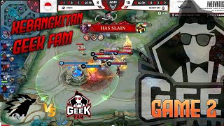 GEEK FAM BANGKIT | ONIC vs GEEK FAM | GAME 2 |  MPL ID S12