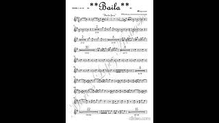 Baila - banda fresa (partitura)