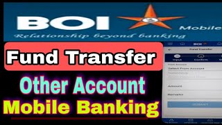 BOI Fund Transfer Through Mobile Banking |RAJ Updates|