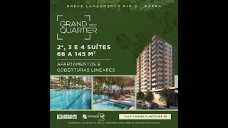 Grand Quartier Rio2 - Apartamentos e coberturas lineares de 66 a 292 m².