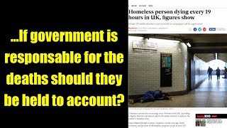 ...If government is responsable for the deaths should they be held to account?