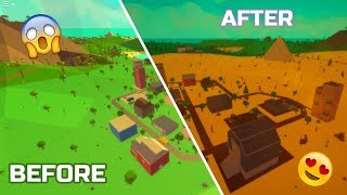 I added realistic shaders to island royale (Roblox)