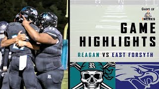 Reagan vs East Forsyth Week 10 Highlights | Triad HS FB