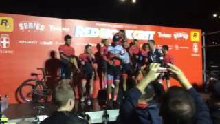 Podio Redhook criterium Milano 2015