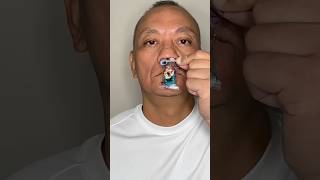 👂🏻ASMR AMOS HALLOWEEN GUMMY CANDY "THE HUMAN BLUE EYEBALL" AND EATING SOUNDS👂🏻 ORIGINAL LENGTH👂🏻