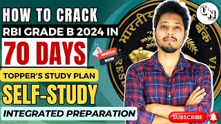 Strategy For RBI Grade B Exam | Topper's Study Plan | RBI Grade B 2024 Notification | UNleash RBI