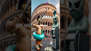 Hilarious World Tour Fail: The Colosseum Caper: Credit Card vs. Gladiator!