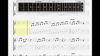 311 - Amber Guitar Tab #Guitar 1