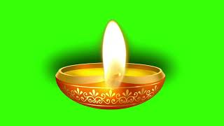 Diwali diya green screen videos