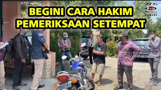 PEMERIKSAAN SETEMPAT KASUS PERDATA DAN PENDAMPINGAN DI KEPOLISIAN KASUS PENGGELAPAN