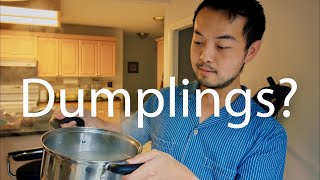 Dumpling boy shows How To Make Dumplings the RIGHT way