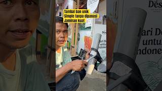 Tambal ban paling unik tapi jaminan kuat bergaransi #shorts #video #unique