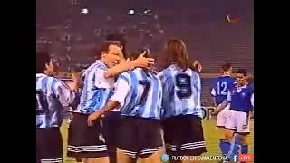 Gol de Claudio Caniggia vs Israel (Amistoso 1994)