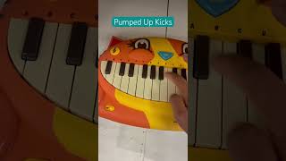 Pumped Up Kicks On the Cat Piano #subscribe #youtubeshorts #piano #funny #target #entertainment