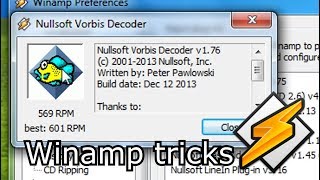 Winamp tricks