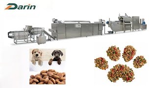 Fish Shaped Dog Food Extrusion Machine/Extruded Dog Feed Processing Line/Canine Food Production Line