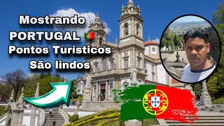 NOTICIA DO DIA  MOSTRANDO PORTUGAL 🇵🇹 BRAGA NORTE DO PAÍS / Ponto Turístico Igreja  Bom Jesus