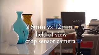 16mm vs 12mm Field of View on Crop Sensor Body (a6000)