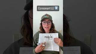 What is consonant le? Check description for more info!