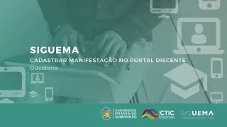 OUVIDORIA- Como cadastrar manifestação no Portal Discente?