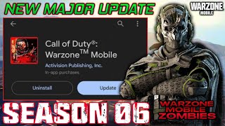 Warzone Mobile New Major Update Season 6 | Zombie Mode Gameplay News