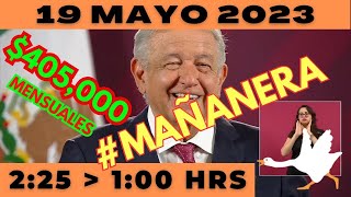 💩🐣 Conferencia de prensa matutina *Viernes 19 de Mayo 2023* Presidente AMLO de 2:25 a 1:00.