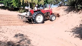 New Holland Fiat 640 Warking on farant Baleed