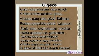 20 yanvar gecəsi🥀1990#məktəb #şeir #bağça #qanlı yanvar