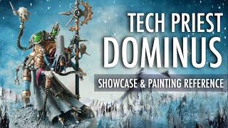 Warhammer 40K Tech Priest Dominus Adeptus Mechanicus AD Mech Showcase Painting Reference Phobos