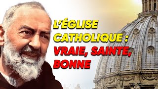 L'Eglise catholique répand la sainteté chrétienne dans toutes les contrées qu'Elle atteint