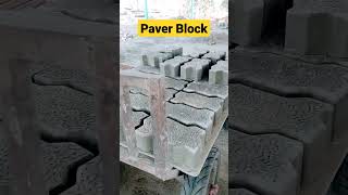 Paver Block Stacking Interlocking block curing Zigzag block