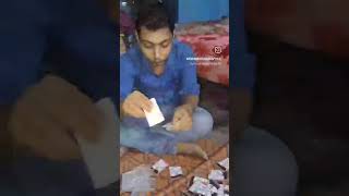 Make Pasting ID Card [Easy Method) 48x72 Mini Sticky Identity Card, School ID/ G.s Roshani Studio