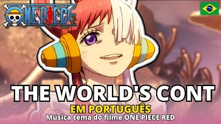 ONE PIECE THE WORLD'S CONTINUATION EM PORTUGUÊS UTA MALE COVER FILME RED TRADUÇÃO LEGENDADO DUBLADO