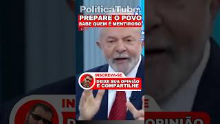 ✂️O povo sabe quem é o MENTIROSO🤥#lula #bolsonaro #viralshorts #shortsvideo