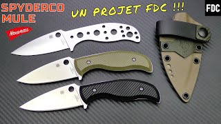 Spyderco Mule - UNE PERSONNALISATION RÉUSSIE 🤩