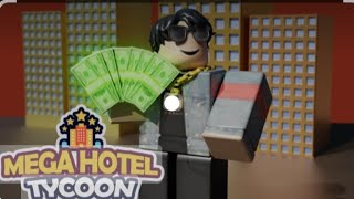 I am playing roblox me mega hotel tycoon part 1