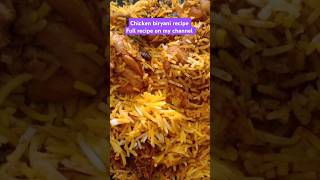 Chicken biryani recipe #biryani recipe#yt shorts