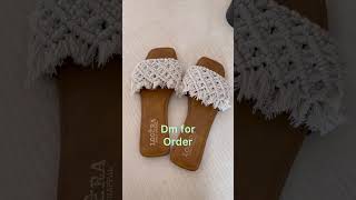 Macrame sandals #macramecreation #macrametutorial #macrame #diycrafts #diymacrame #macrame #diycraft