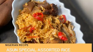 ASSORTED ASUN RICE(VERY AFFORDABLE JOLLOF)