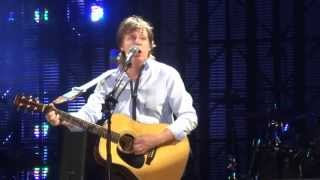 Sir Paul McCartney "I`ve Just Seen a Face" @Arena Di Verona in Italy on 25 June 2013