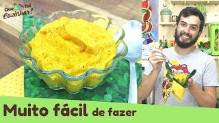 SUFLÊ DE ABÓBORA super fácil de fazer