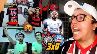 REAÇÕES dos RIVAIS FURIOSOS com a VITÓRIA do TIMÃO - CORINTHIANS 3X0 BAHIA [REACT BR 2024]