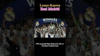 Lesser-Known Facts about Real Madrid #realmadrid #shorts