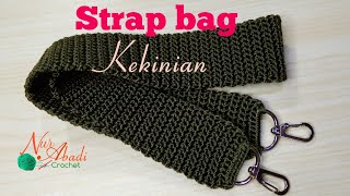 Crochet Tutorial "Strap Bag Kekinian" Nur Abadi Crochet