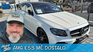 Mercedes AMG E53 v nádherným stavu.. předání auta zákazníkovi s testovací jízdou!