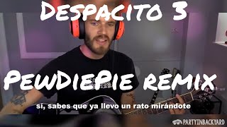 PewDiePie Sings Despacito!! (Remix by Party In Backyard) @pewdiepie